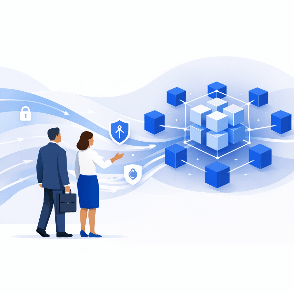 Advisor guiding an institution into THORChain bonding