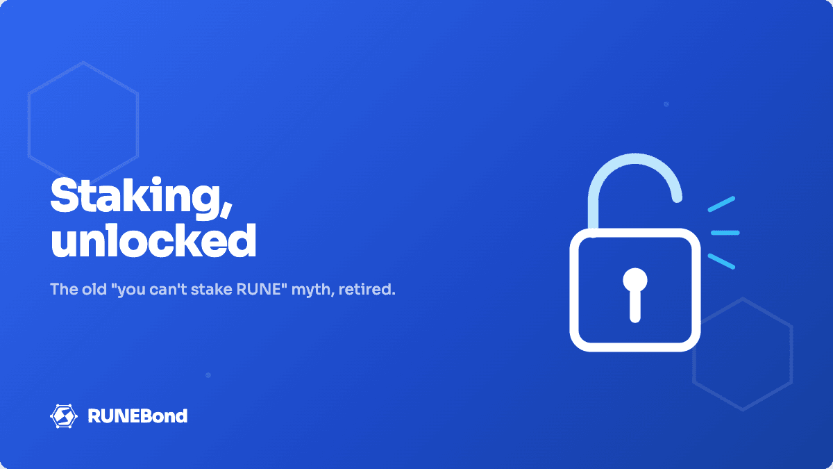 “You can’t stake RUNE” — Why that’s no longer true in 2026